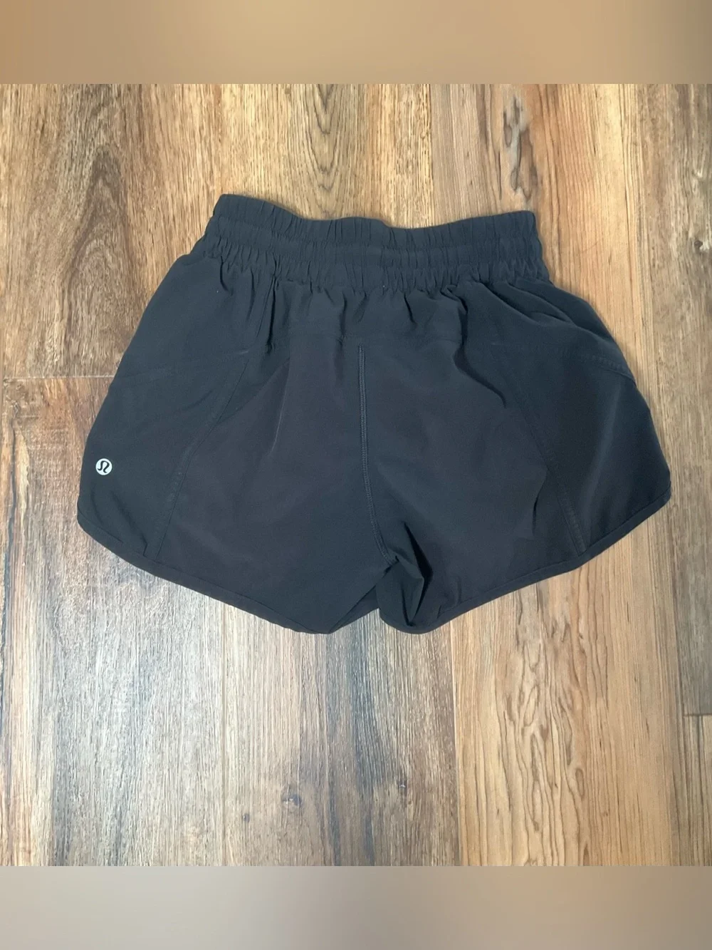 Lululemon Black Track That Running Shorts - Size 4